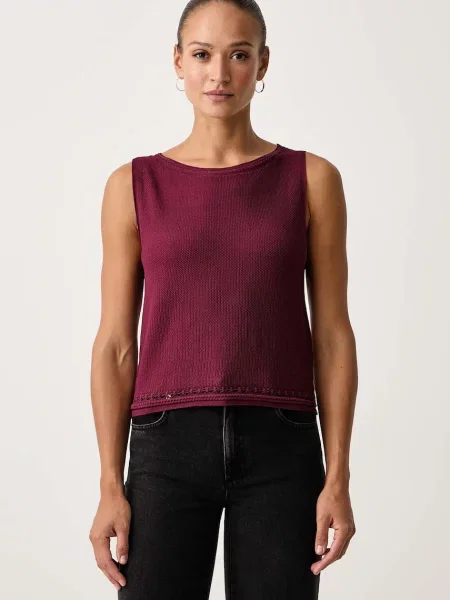 Twinset cardigan pentru femei cu vâscoză
