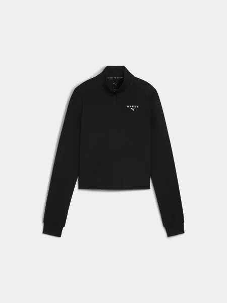 Кофта PUMA Cloudspun Zip комбінований верх чорний