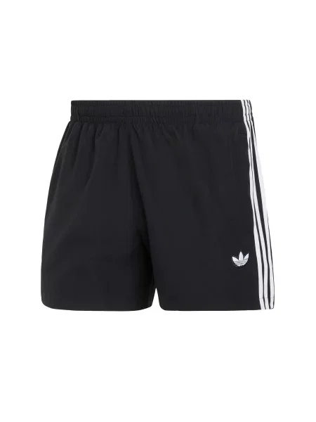 ADIDAS ORIGINALS Șorturi de baie 3 STRIPES negru alb