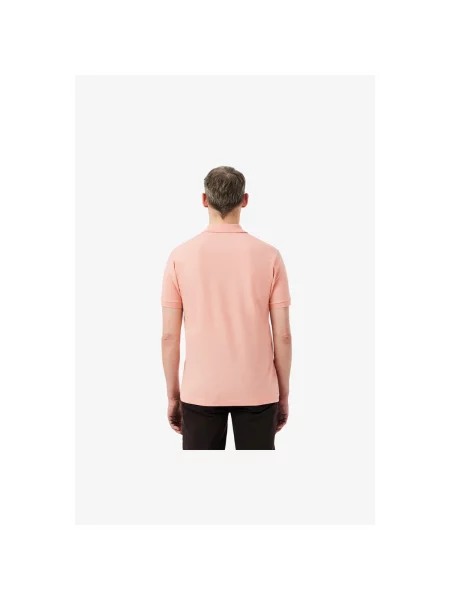 Gulerat scurt tricou Lacoste roz