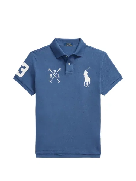 Polo Polo Ralph Lauren με κέντημα μπλε