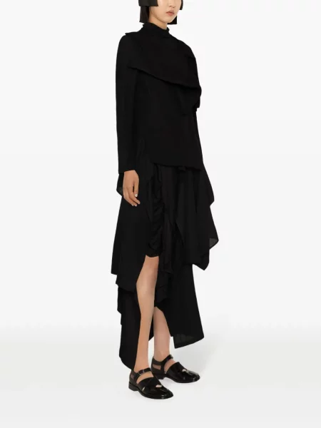 Kabát Yohji Yamamoto čierna