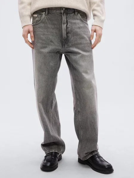 Calvin Klein Jeans Džínsy denim sivý