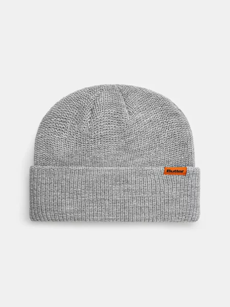 Шапка Butter Goods Tall Wharfie Beanie сиво