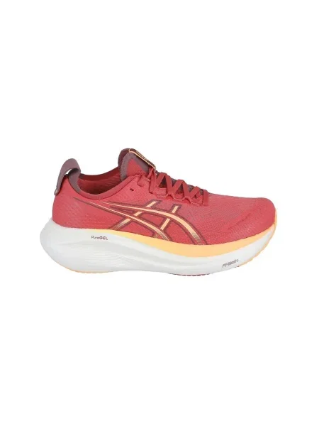 Dámske bežecké topánky Asics Gel-Nimbus 27 dark pink clay/orange glow ružová