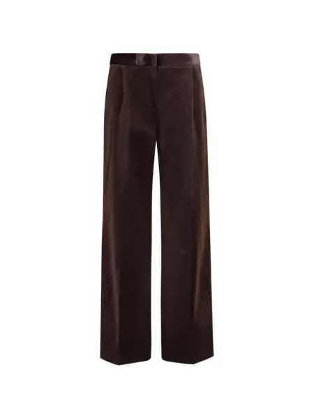Pantaloni Lardini de catifea maro