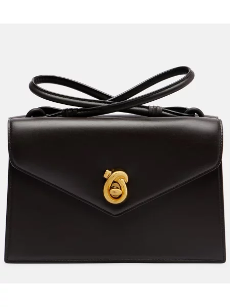 Geanta de piele Bottega Veneta din piele maro