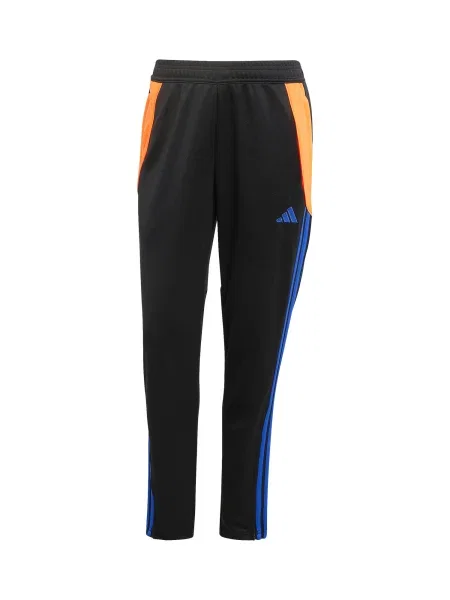 ADIDAS PERFORMANCE Pantaloni sport Tiro albastru / portocaliu negru