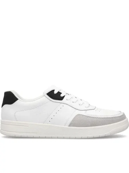 Sneakersy Rieker skórzane białe