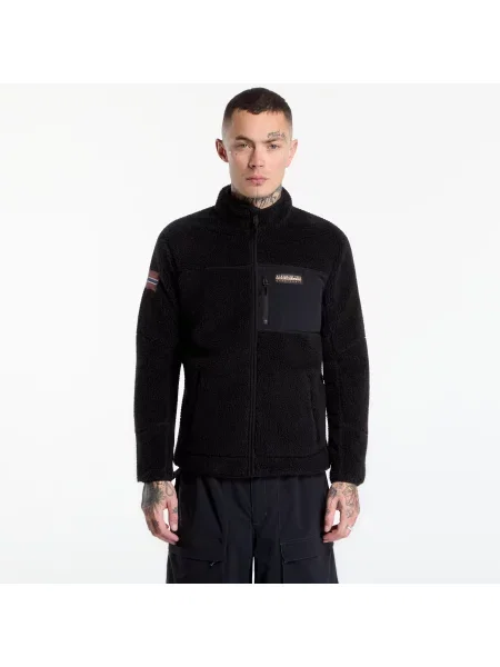 Суитшърт Napapijri Yupik Full-Zip 5 Black Beauty S черно
