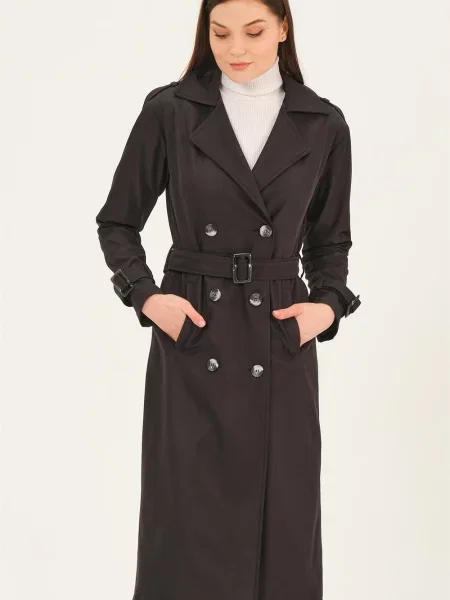 Trenčkot Dewberry rjava