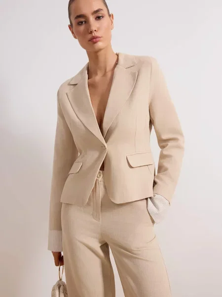 Trendyol Sacou cappuccino maro