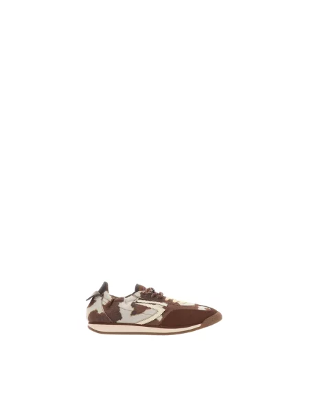 Sneakersy Puraai brązowe