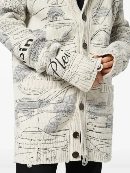 Жилетка Philipp Plein бяло