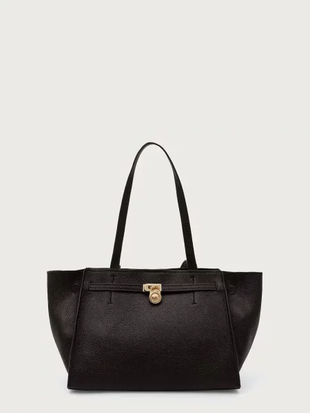 MICHAEL Michael Kors geantă shopper pentru femei din piele HAMILTON MODERNE maro