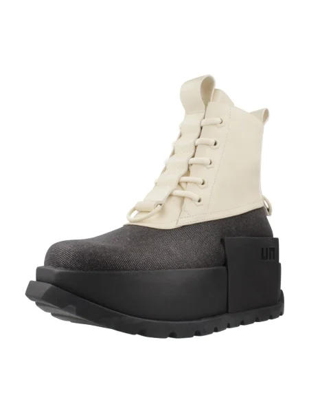 Botine United Nude cu platformă bej