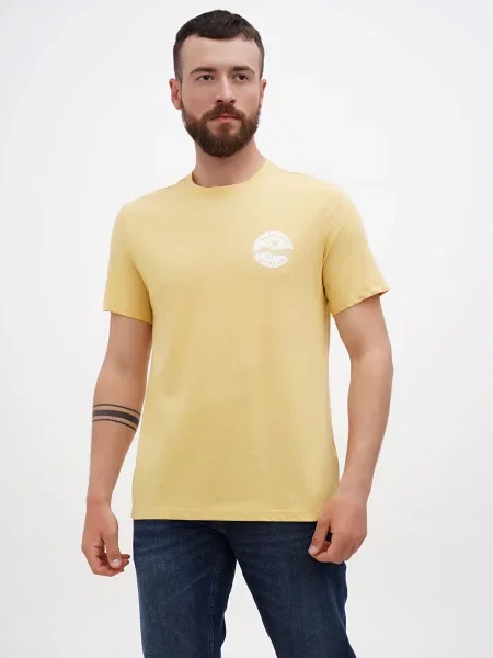 Mustang Jeans Футболка жовтий