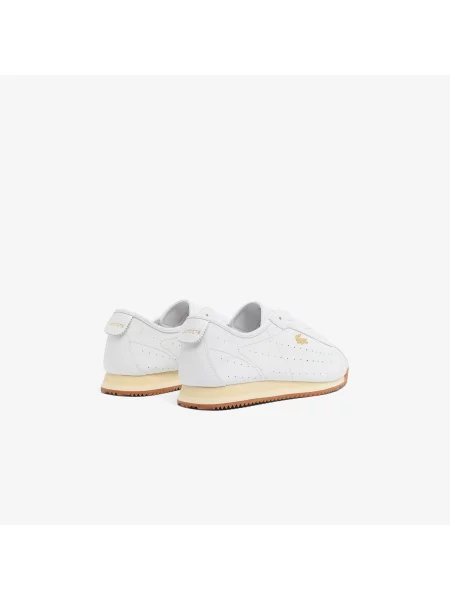 Lacoste Skórzane Sneakersy Club-Low biały