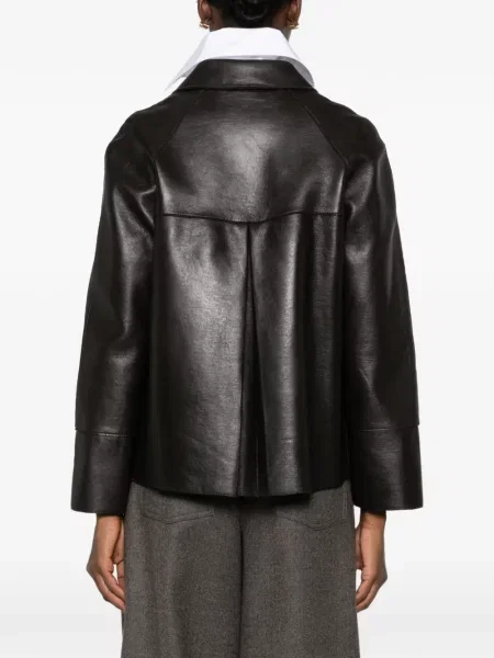 Geanta de piele Leather Authority maro