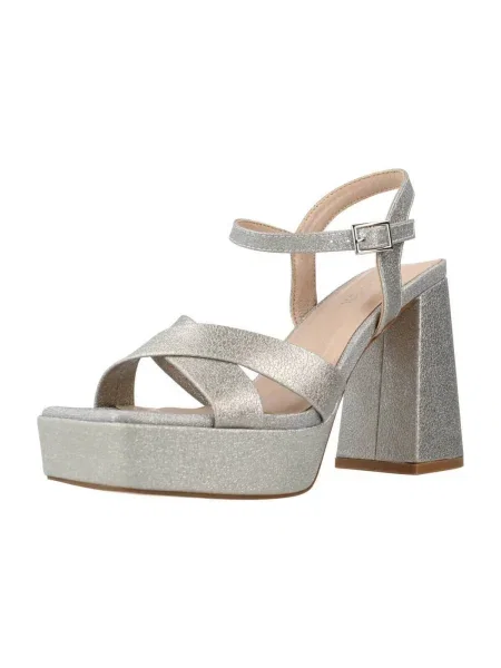 Pantofi Menbur argintiu