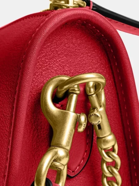 Кожаная сумка Coach