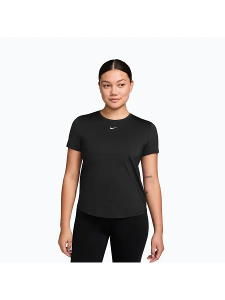 Tricou pentru femei Nike One Classic Dri-Fit black/white alb