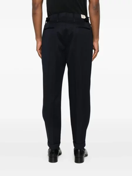 Pantaloni Briglia 1949 plisate albastru