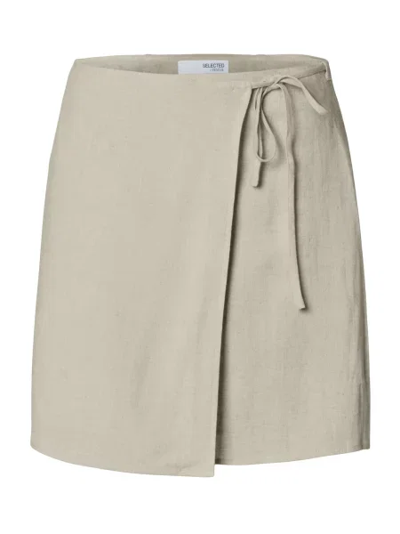SELECTED FEMME Fustă SLFHAZEL' bej