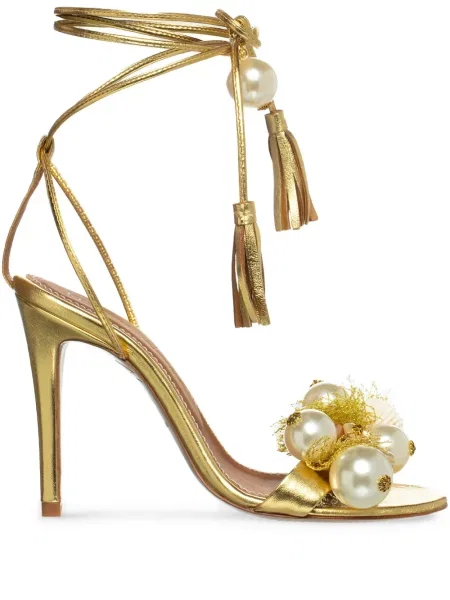 Sandale Alameda Turquesa auriu