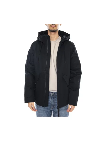 Parka Elvine niebieska