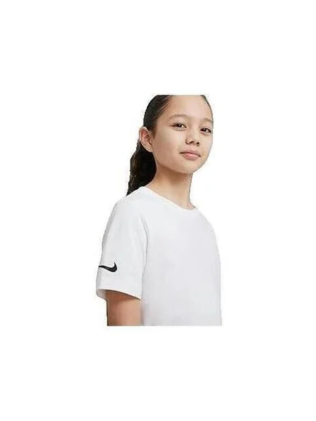 Tricou copii Nike alb