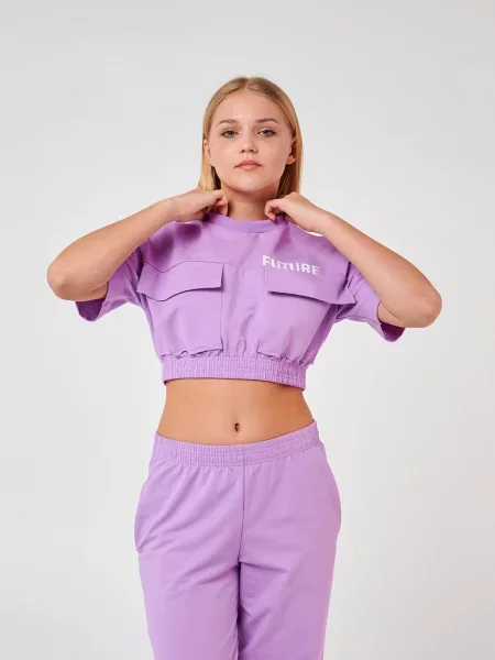 Дитячий Топ SMIL бузковий