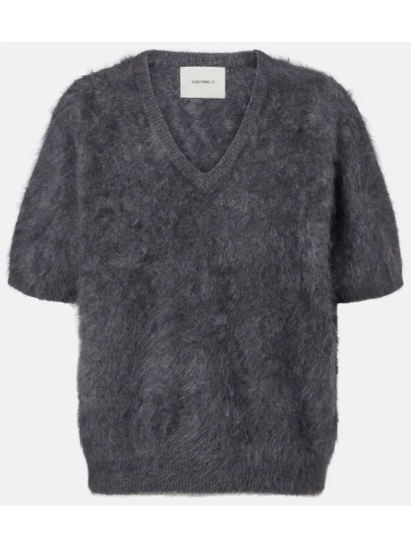 Pulover Lisa Yang din cașmir gri