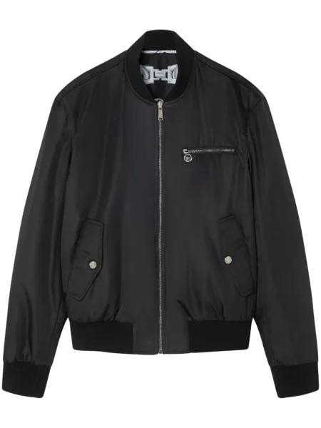 Geacă bomber Versace cu imagine negru
