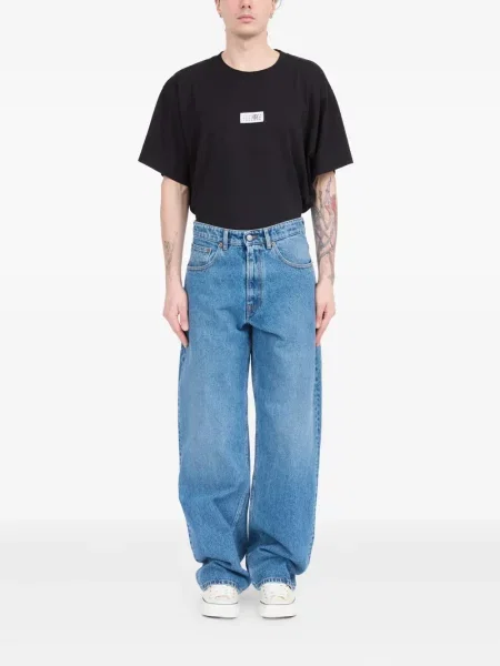 Blugi Mm6 Maison Margiela albastru