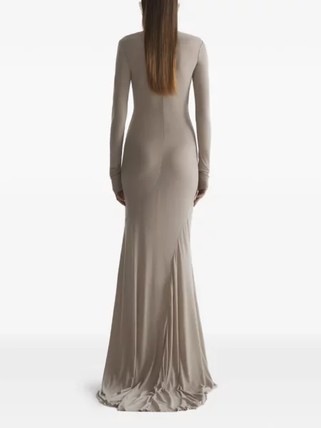Rochie Mugler din jerseu de costum