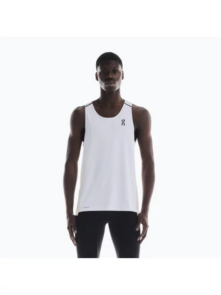 Футболка On для бега белая