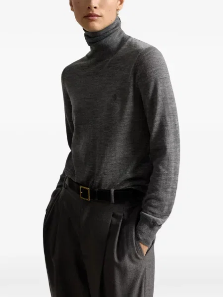 Велурени бягане с яка чорапи Polo Ralph Lauren синьо