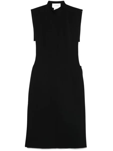 Rochie midi Sportmax până la genunchi de costum negru
