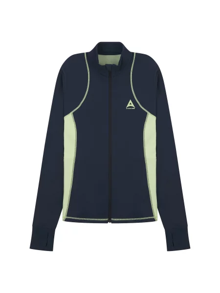 A-Game Tricou funcțional Thermal marin / verde limetă albastru