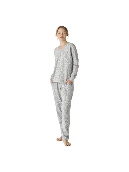 Pijamale J&j Brothers gri