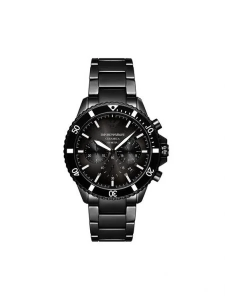 Часовник Emporio Armani Ceramic черен