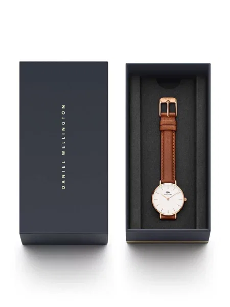 Daniel Wellington zegarek Petite 28 Durham pomarańczowy
