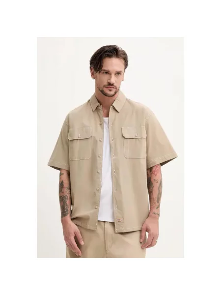 Cămașă Dickies business maro