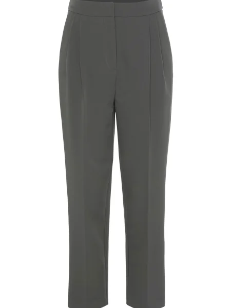 LASCANA Pantaloni cu dungă gri