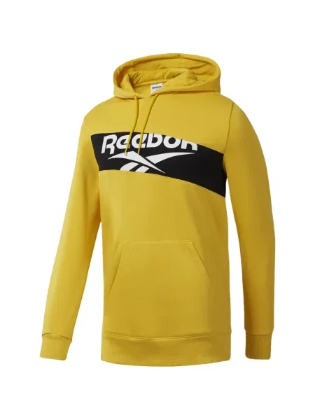 Hanorac cu glugă Reebok galben