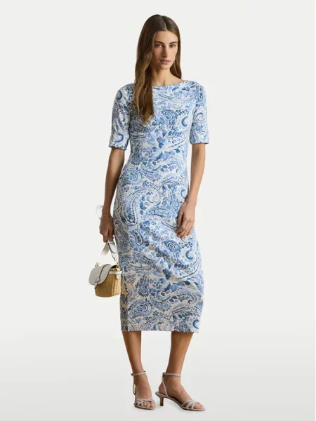 LAUREN RALPH LAUREN Φόρεμα καθημερινό Ανοιχτό μπλε