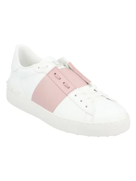 Sneakersy Valentino Open skórzane białe