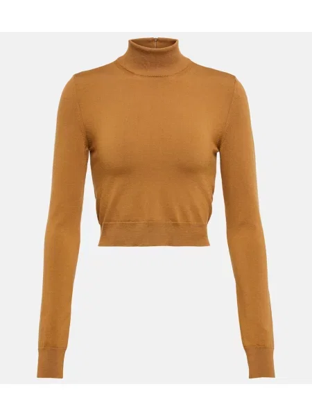 Cropp pulover Max Mara de lână bej