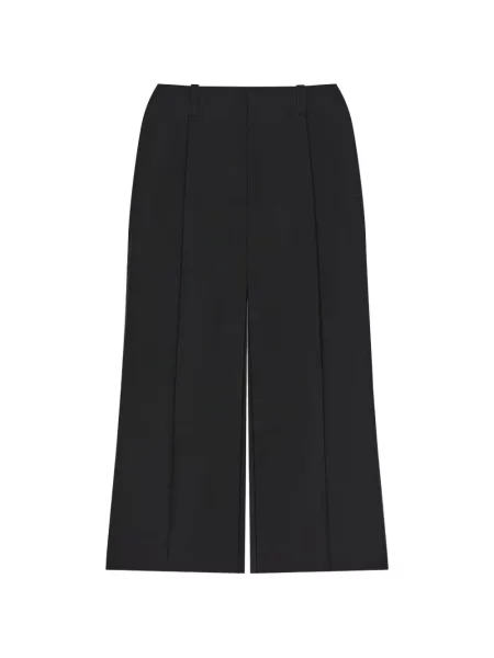Fustă midi Givenchy de lână negru